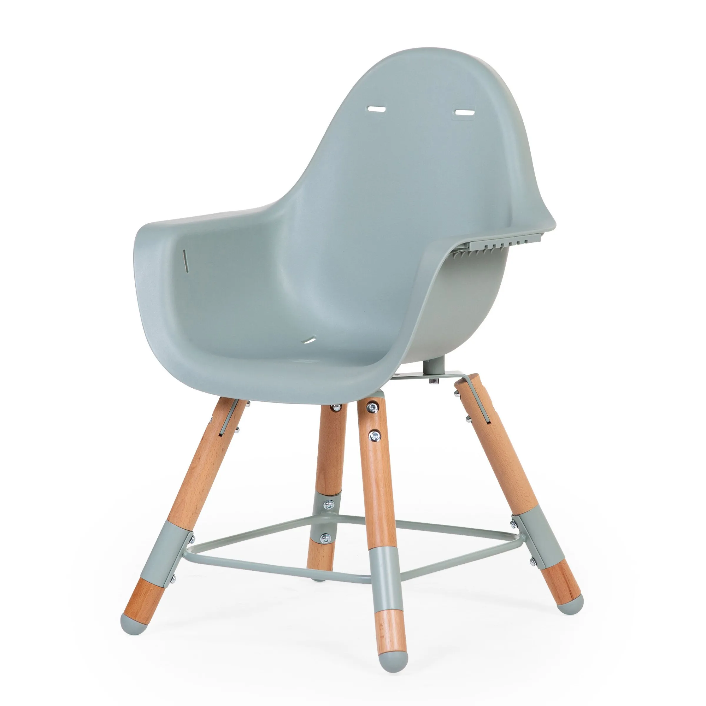 Childhome Evolu-Evolu Chaise Haute - Réglable En Hauteur (50-75 Cm/*90 Cm) -