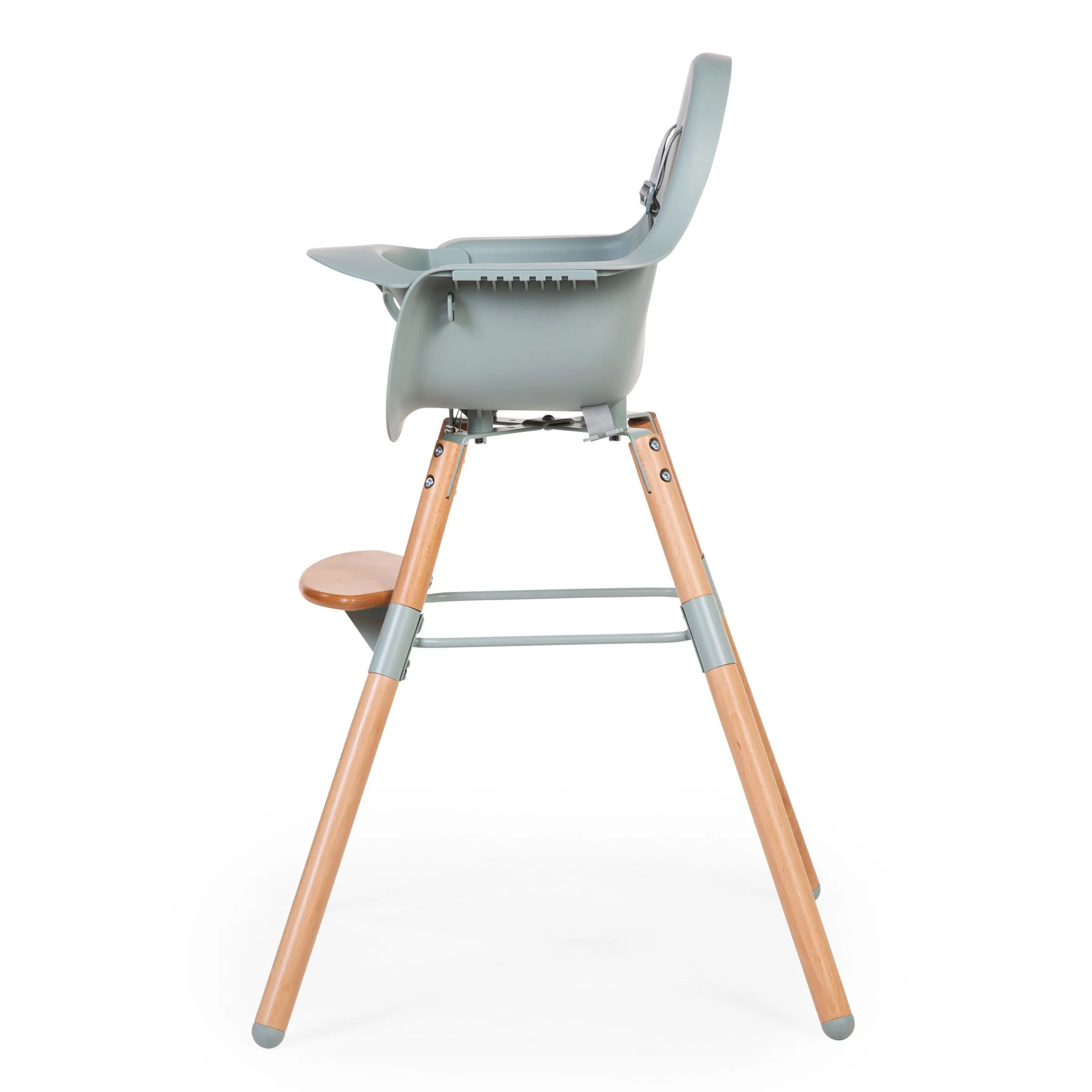 Childhome Evolu-Evolu Chaise Haute - Réglable En Hauteur (50-75 Cm/*90 Cm) -