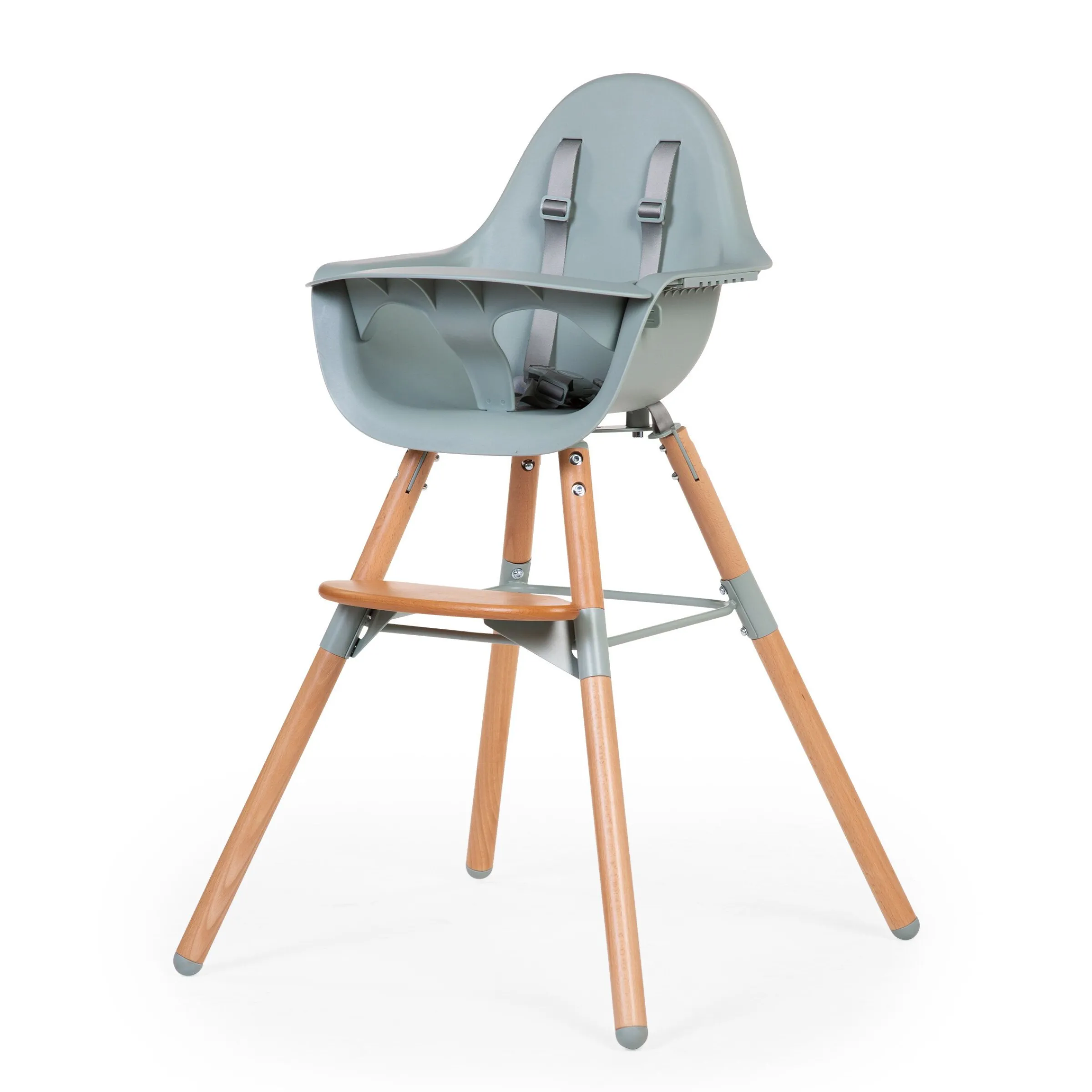 Childhome Evolu-Evolu Chaise Haute - Réglable En Hauteur (50-75 Cm/*90 Cm) -