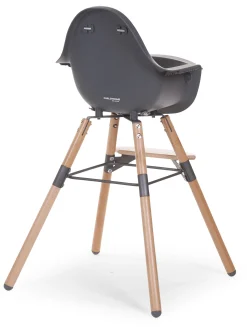 Childhome Evolu-Evolu Chaise Haute - Réglable En Hauteur (50-75 Cm/*90 Cm) -