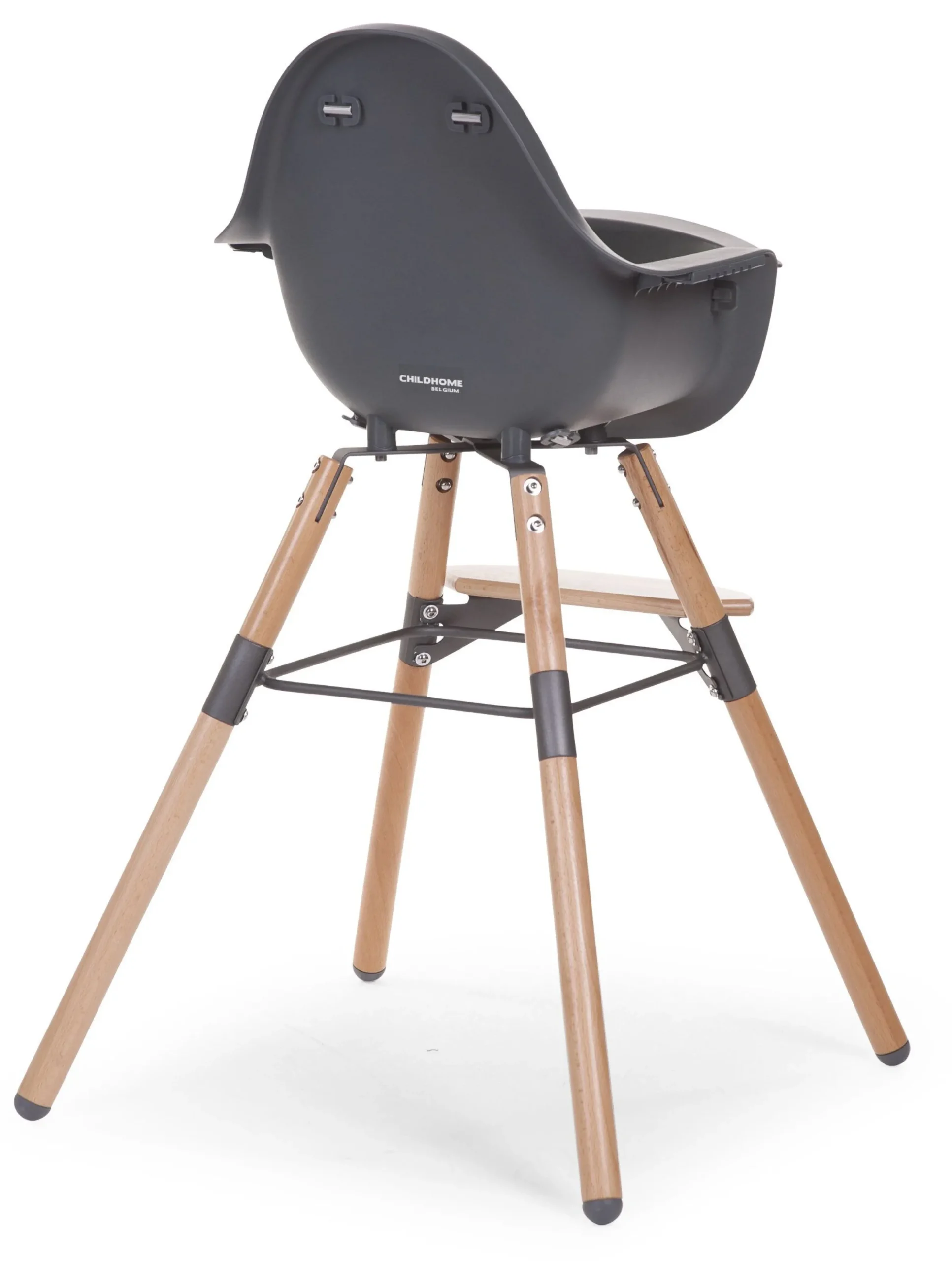 Childhome Evolu-Evolu Chaise Haute - Réglable En Hauteur (50-75 Cm/*90 Cm) -