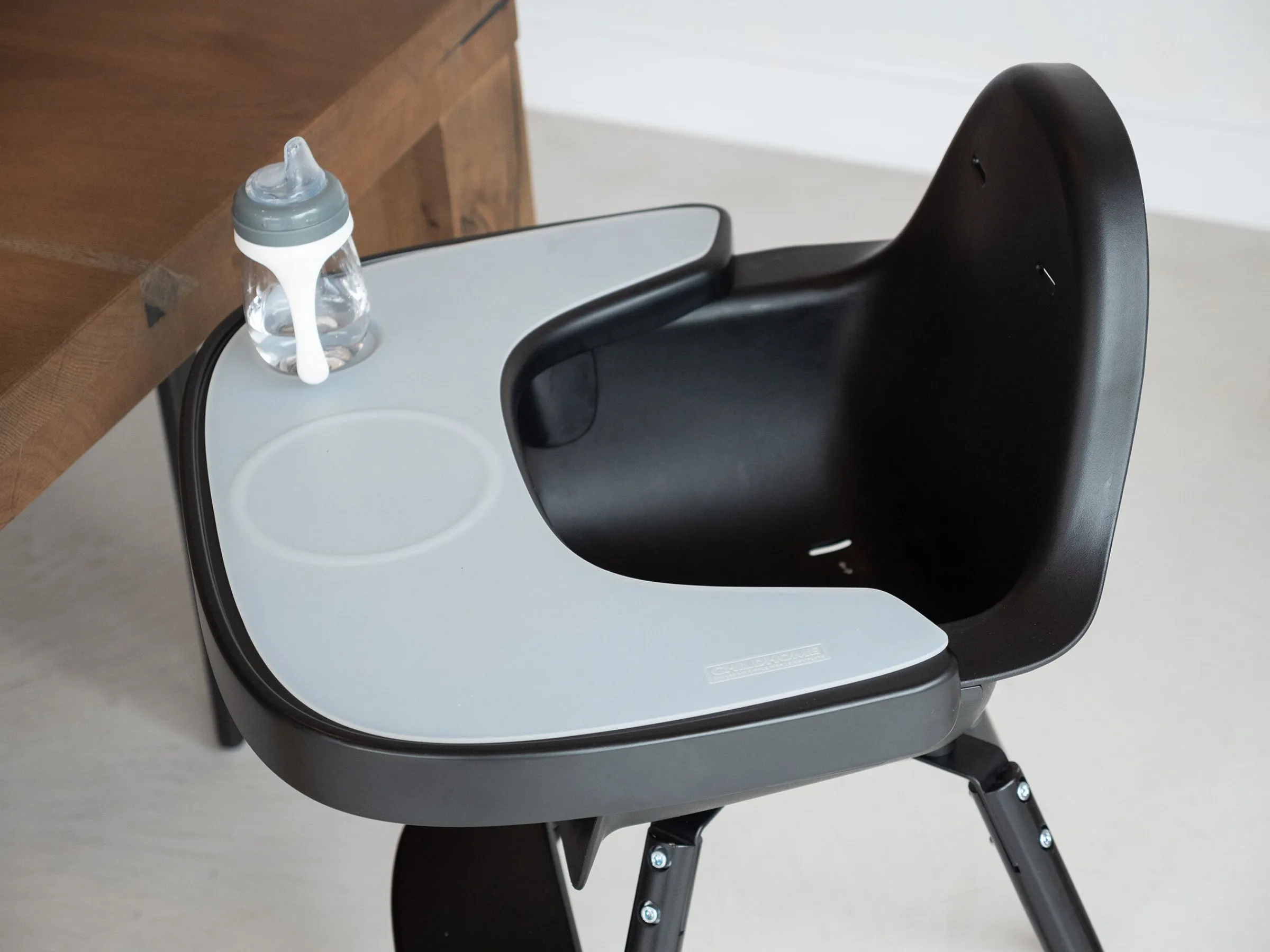 Childhome Evolu-Evolu Chaise Haute - Réglable En Hauteur (50-75 Cm/*90 Cm) -