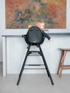 Childhome Evolu-Evolu Chaise Haute - Réglable En Hauteur (50-75 Cm/*90 Cm) -