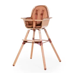 Childhome Coussins Pour Chaise Haute|Evolu Accessoires-Evolu Coussin - Cuir - Nude