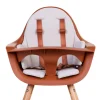 Childhome Coussins Pour Chaise Haute|Evolu Accessoires-Evolu Coussin Pour Chaise Haute - Eponge - Pastel Gris Souri