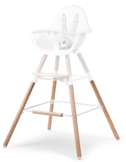 Childhome Evolu Accessoires|Evolu-Evolu Extra Set De Pieds Longues + Repose Pieds - Bois - Bla