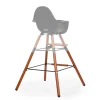 Childhome Evolu Accessoires|Evolu-Evolu Extra Set De Pieds Longues + Repose Pieds - Bois - Noi