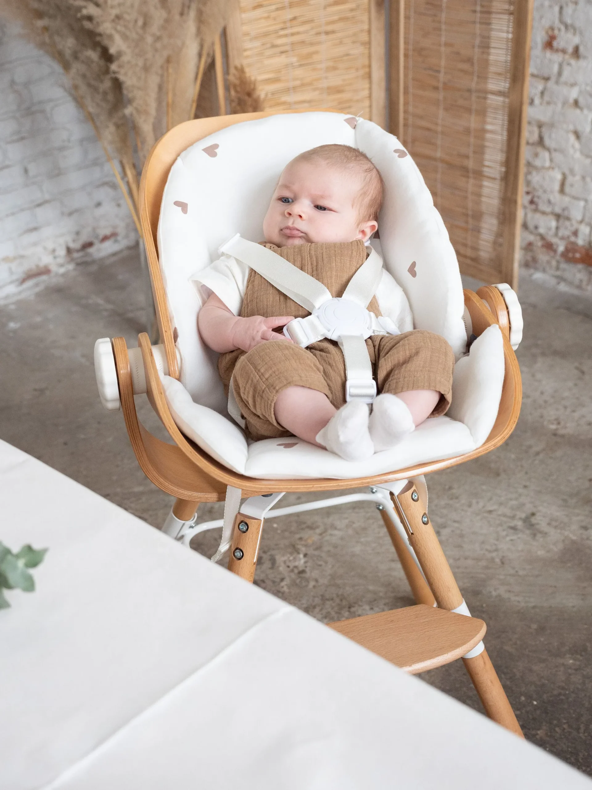 Childhome Evolu Newborn Seat|Evolu-Evolu Newborn Coussin Reducteur - Jersey - Hearts