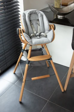 Childhome Evolu Newborn Seat|Evolu-Evolu Newborn Coussin Reducteur - Jersey - Gris