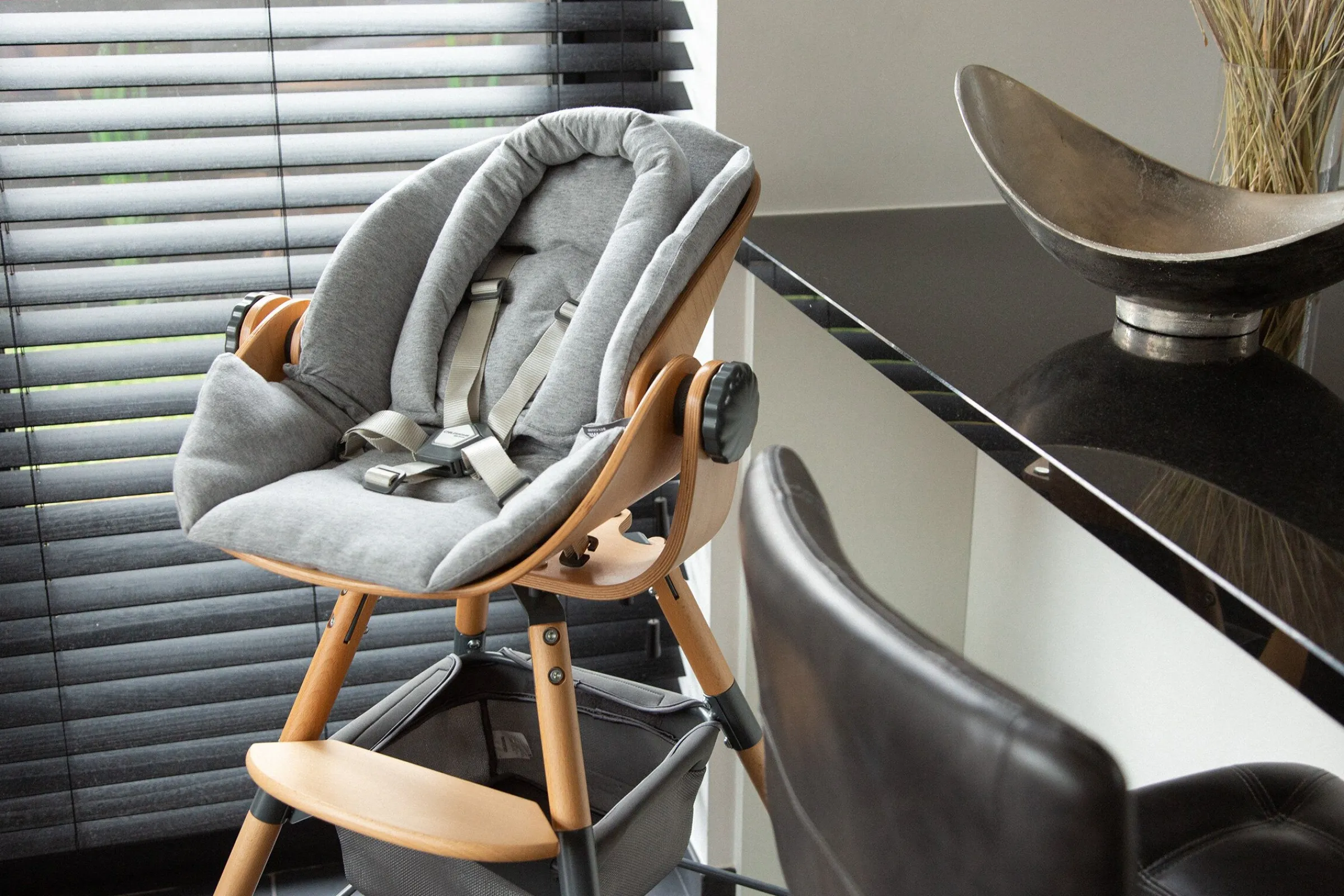 Childhome Evolu Newborn Seat|Evolu-Evolu Newborn Coussin Reducteur - Jersey - Gris