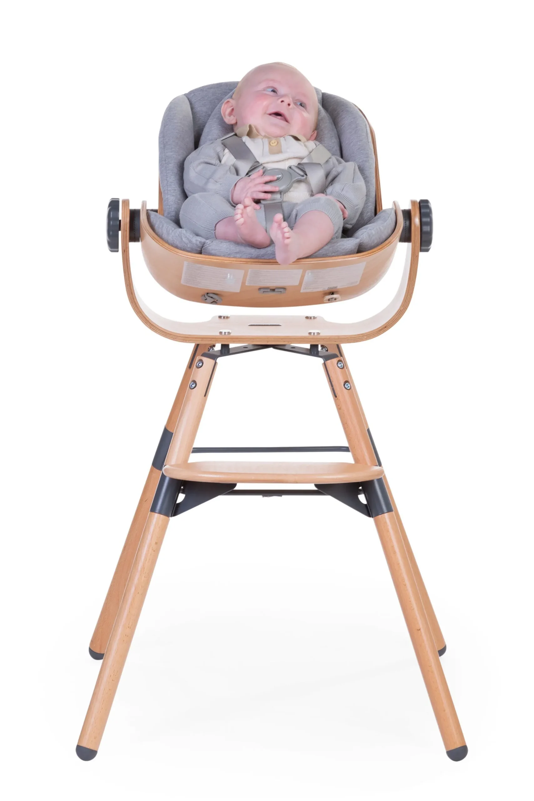 Childhome Evolu Newborn Seat|Evolu-Evolu Newborn Coussin Reducteur - Jersey - Gris