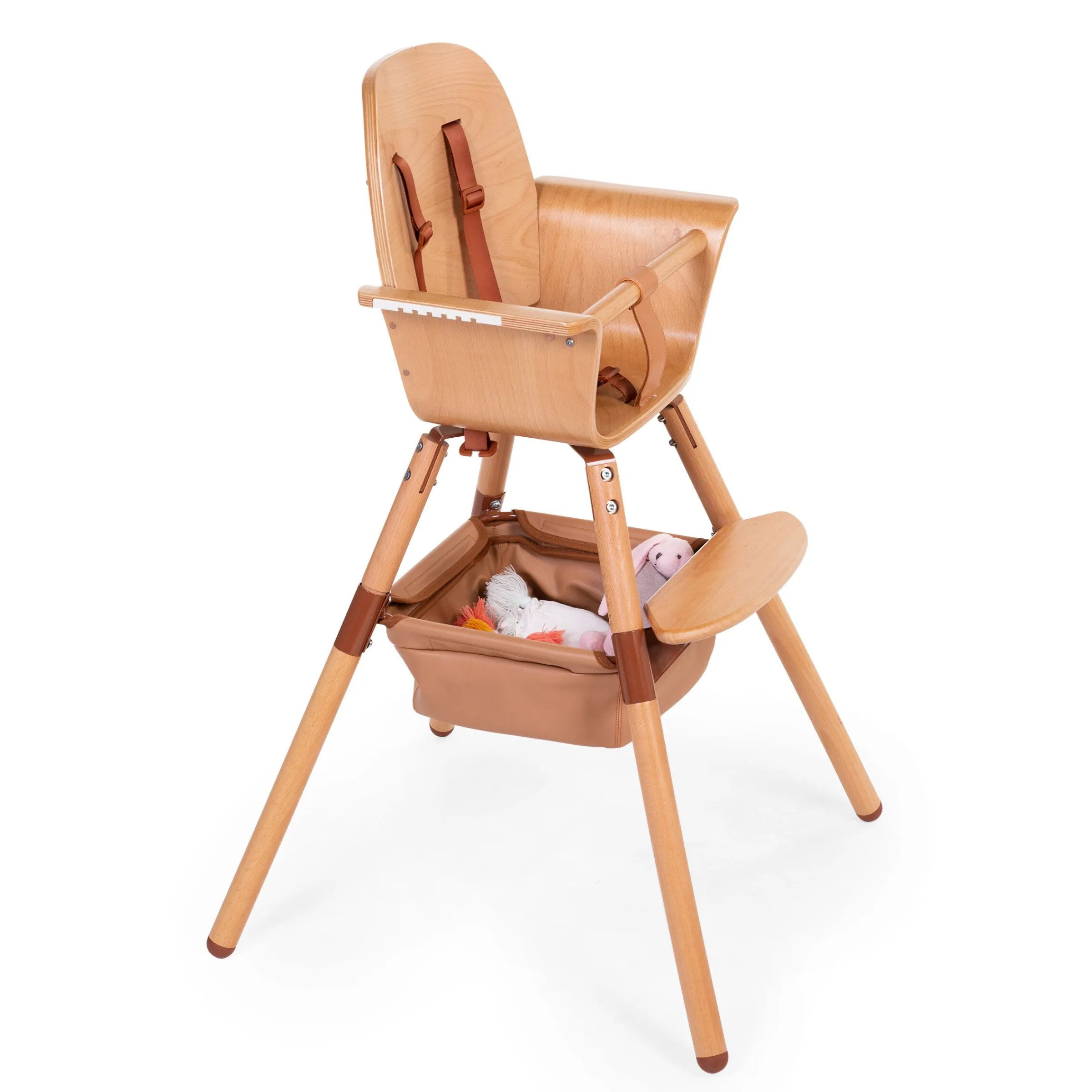 Childhome Evowood|Evolu Accessoires-Evolu Panier - Cuir - Nude