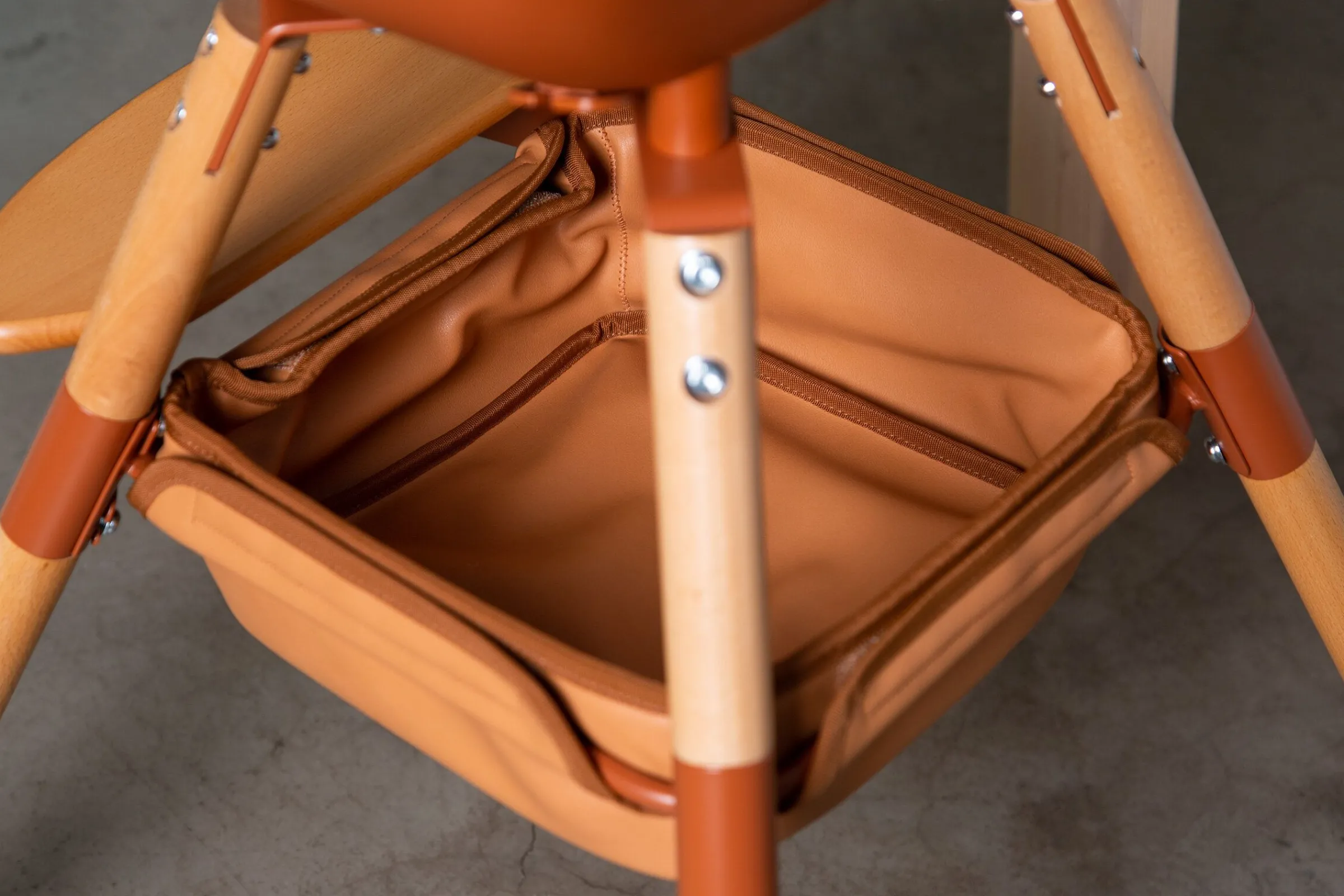 Childhome Evowood|Evolu Accessoires-Evolu Panier - Cuir - Nude