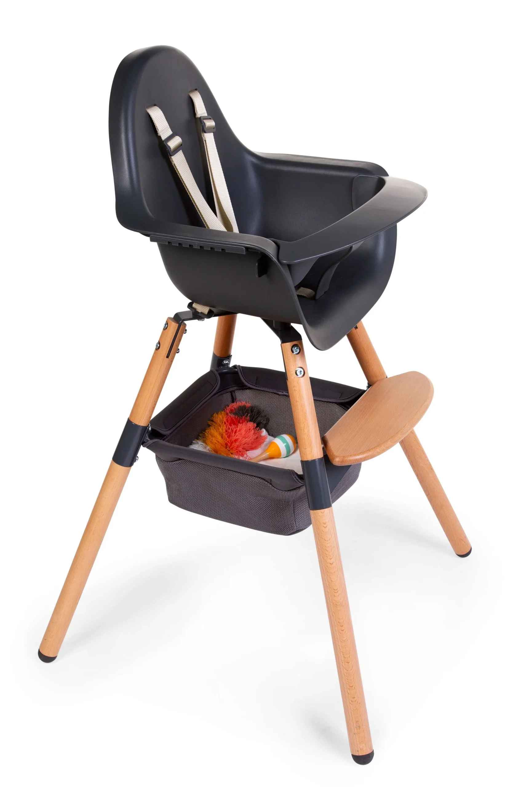 Childhome Evolu Accessoires|Evolu-Evolu Panier Sandwich Mesh - Anthracite