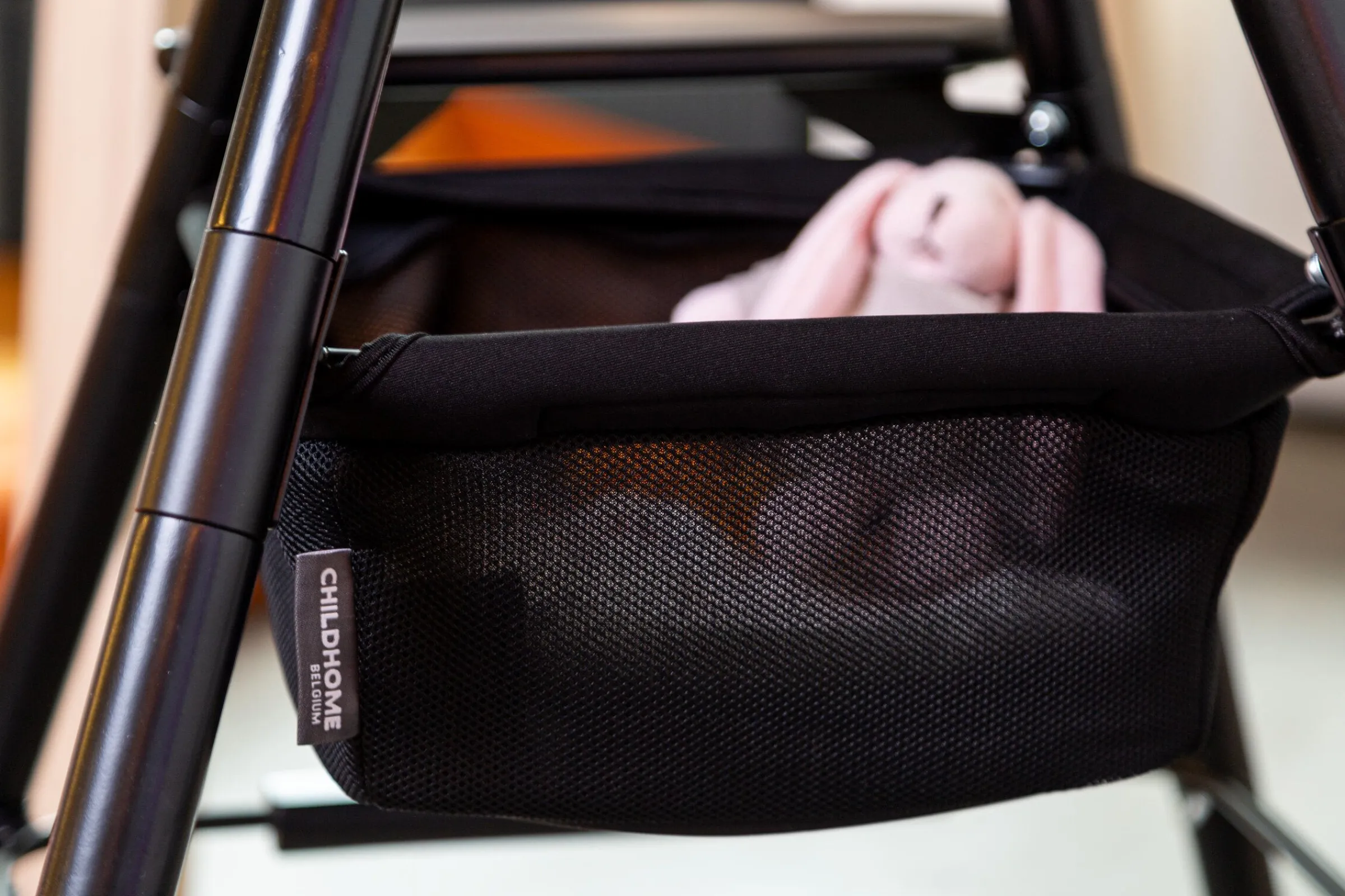 Childhome Evolu Accessoires|Evolu-Evolu Panier Sandwich Mesh - Noir