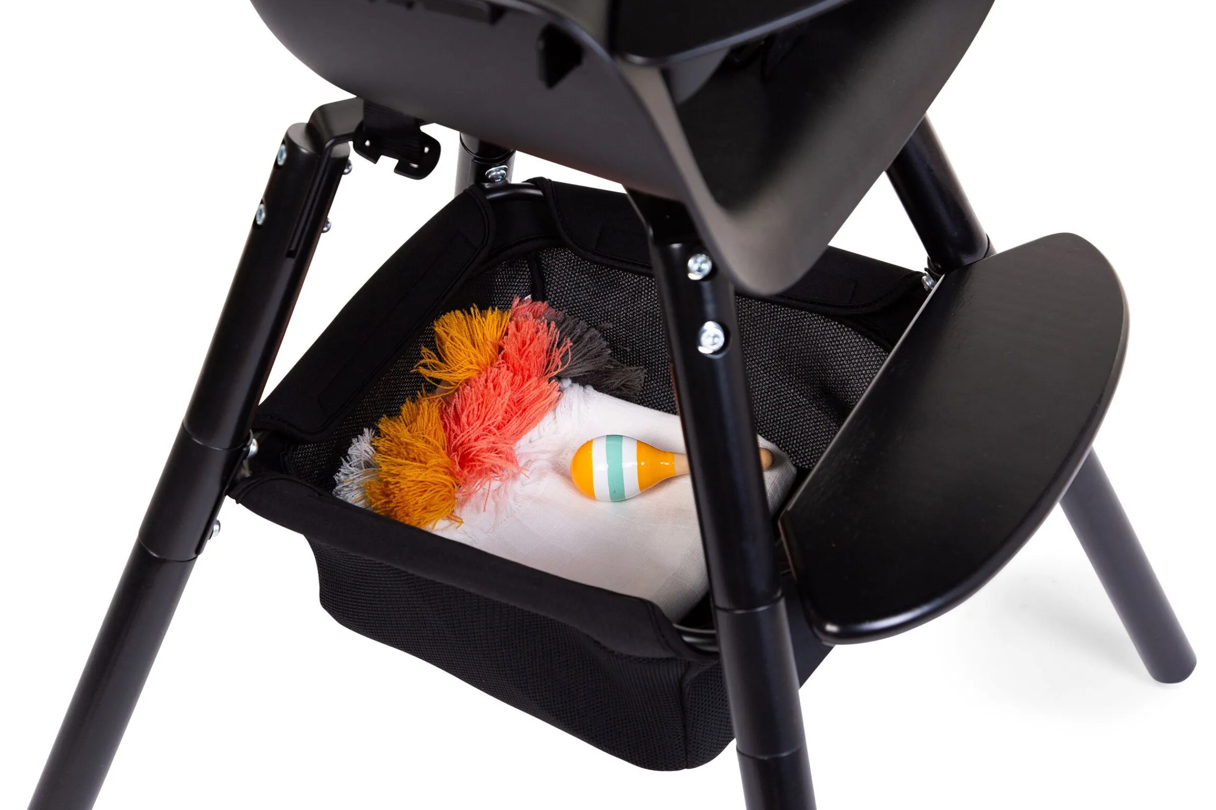 Childhome Evolu Accessoires|Evolu-Evolu Panier Sandwich Mesh - Noir