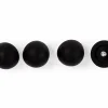 Childhome Pièces De Rechange-Evolu Set De 4 Pieds Caoutchouc - Noir