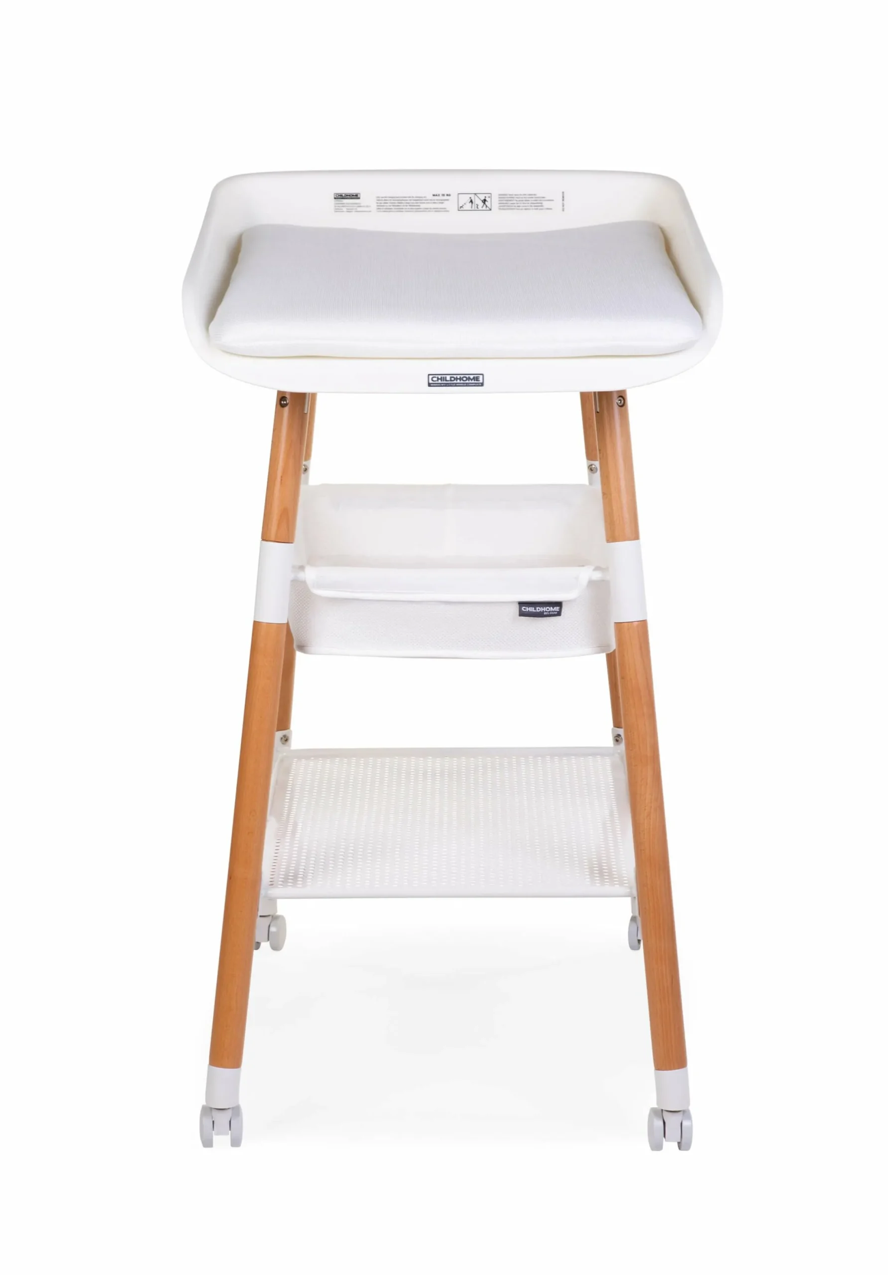 Childhome Tables À Langer-Evolux Table A Langer - Naturel Blanc