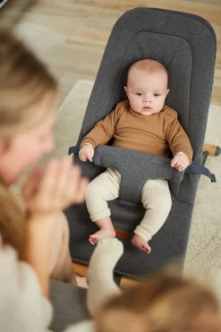 Childhome Transats-Evolux Transat Pliable - Naturel Anthracite