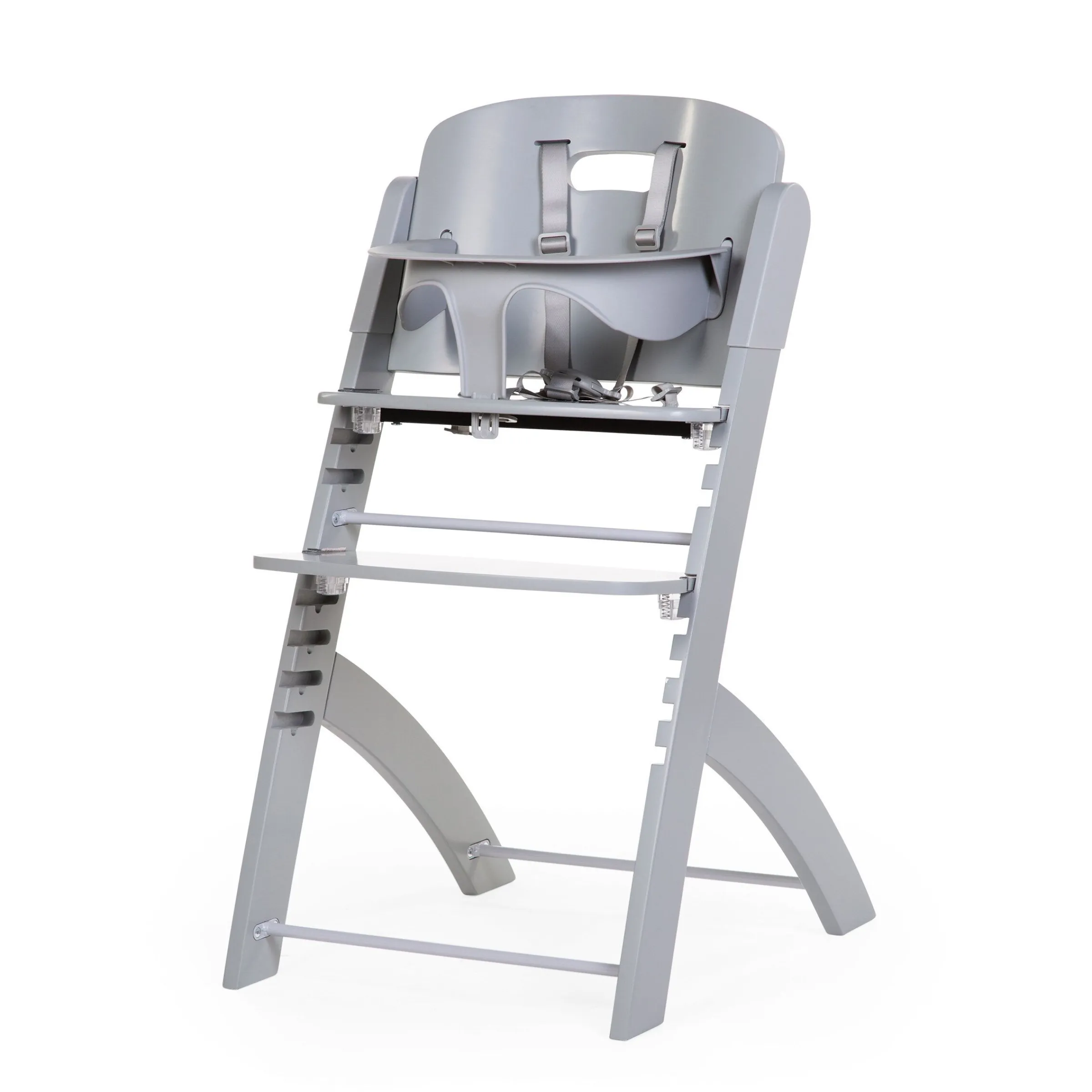 Childhome Evosit-EVOSIT Chaise Evolutive + Tablette - Stone Grey