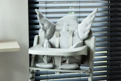 Childhome Evosit-EVOSIT Chaise Evolutive + Tablette - Stone Grey