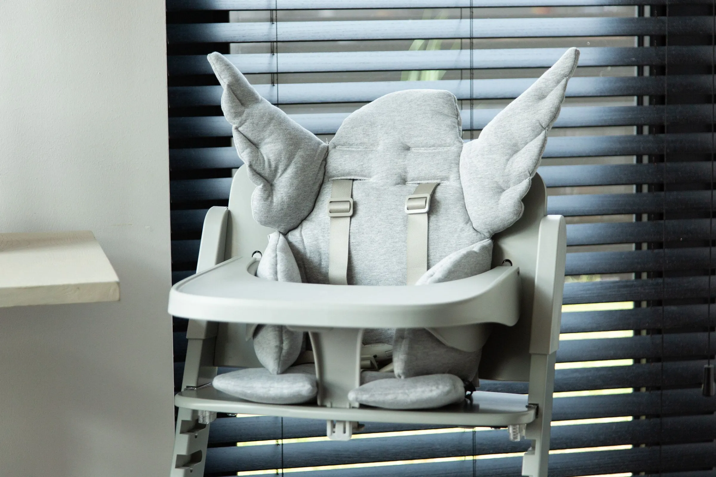 Childhome Evosit-EVOSIT Chaise Evolutive + Tablette - Stone Grey