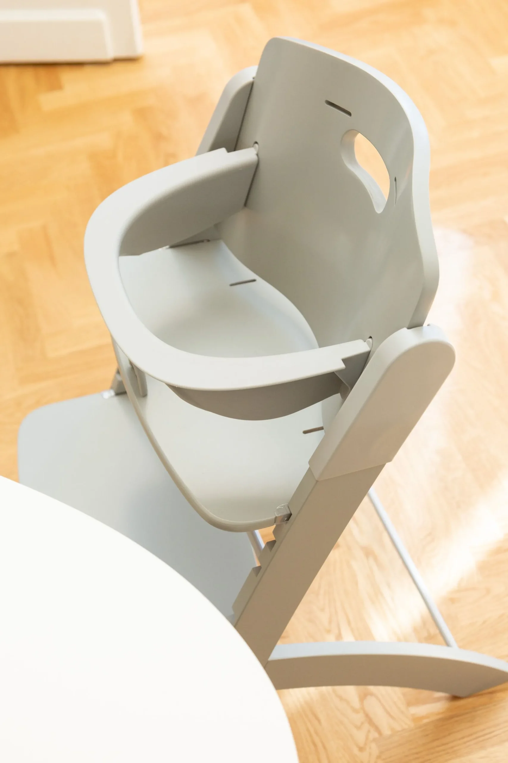 Childhome Evosit-EVOSIT Chaise Evolutive + Tablette - Stone Grey