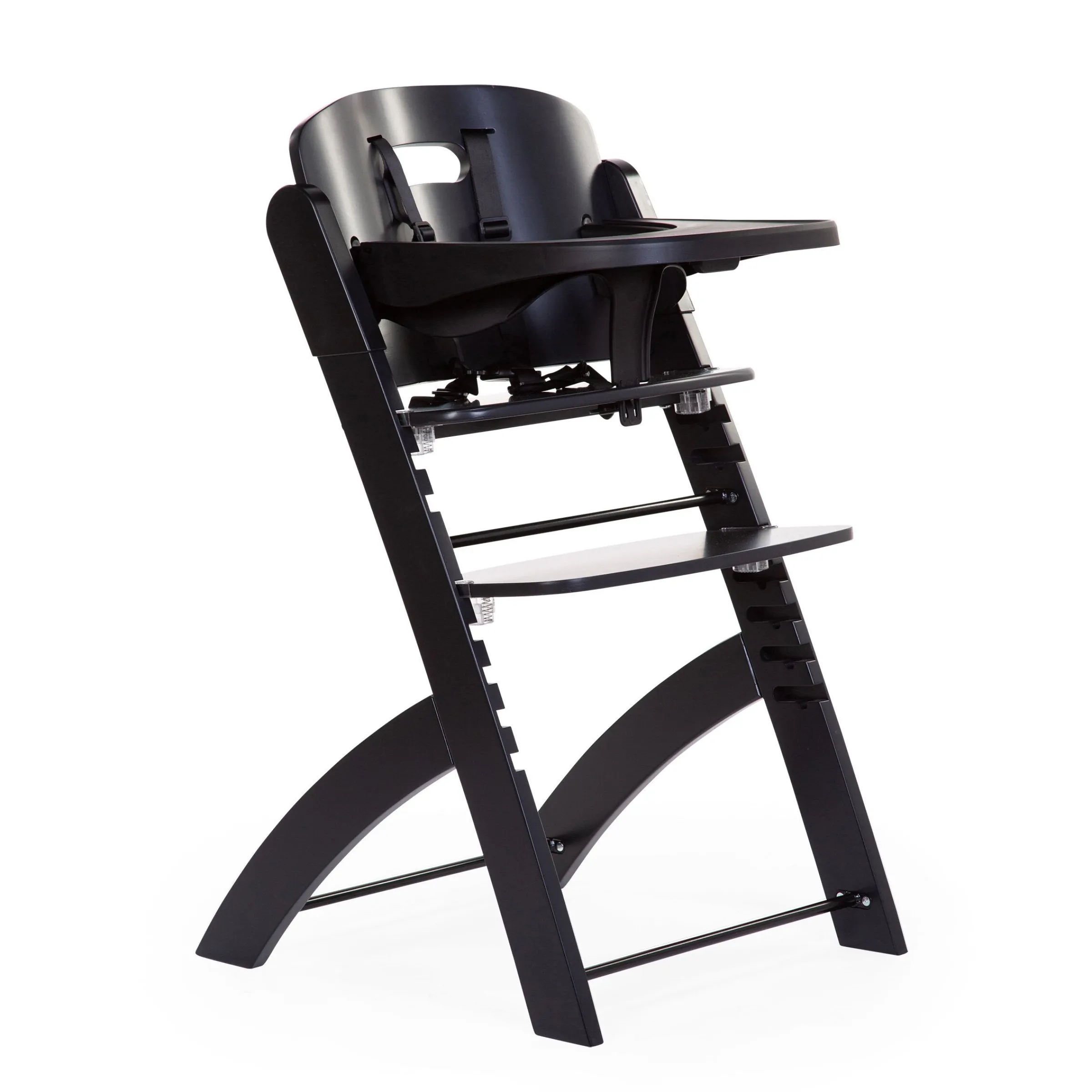 Childhome Evosit-EVOSIT Chaise Evolutive + Tablette - Noir