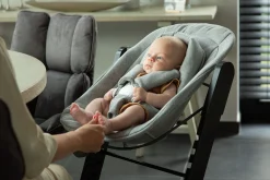 Childhome Evosit-EVOSIT Chaise Evolutive + Tablette - Noir
