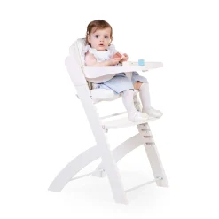Childhome Evosit-EVOSIT Chaise Evolutive + Tablette - Blanc