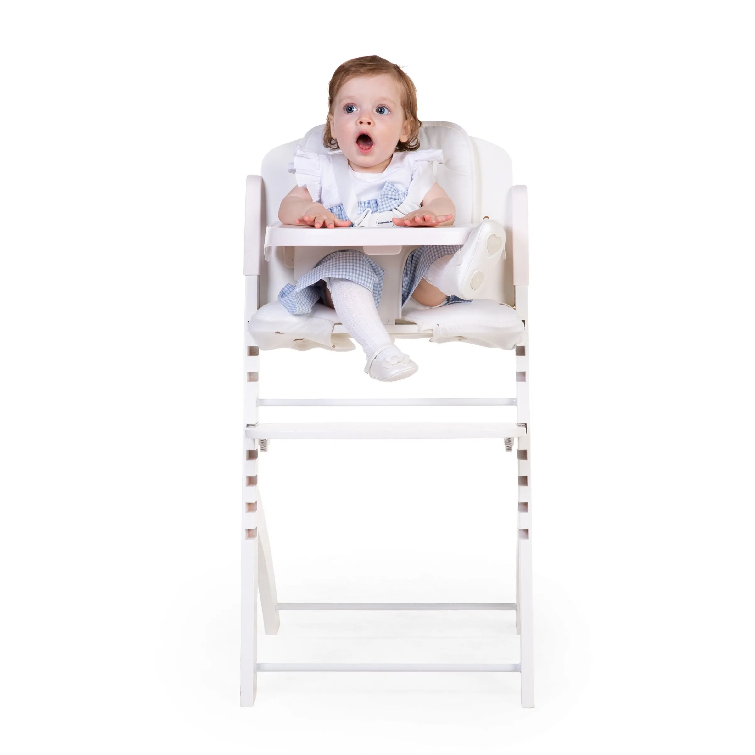 Childhome Evosit-EVOSIT Chaise Evolutive + Tablette - Blanc