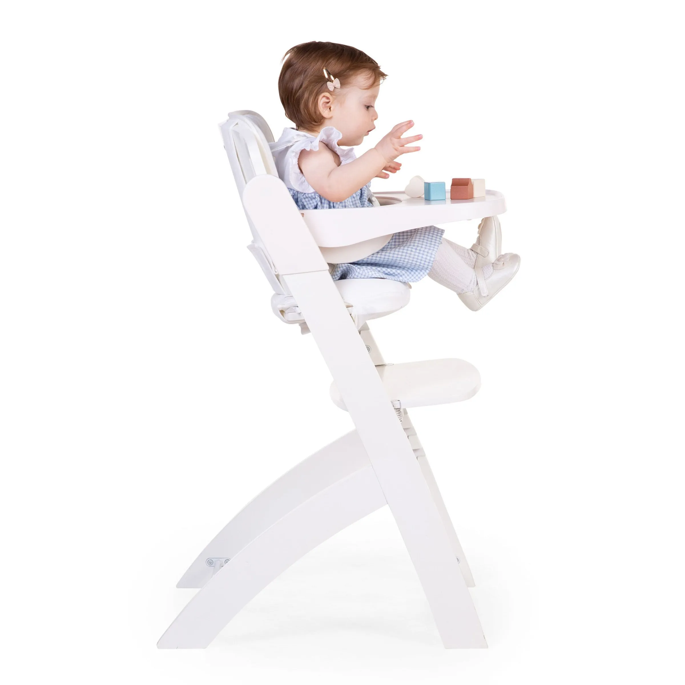 Childhome Evosit-EVOSIT Chaise Evolutive + Tablette - Blanc