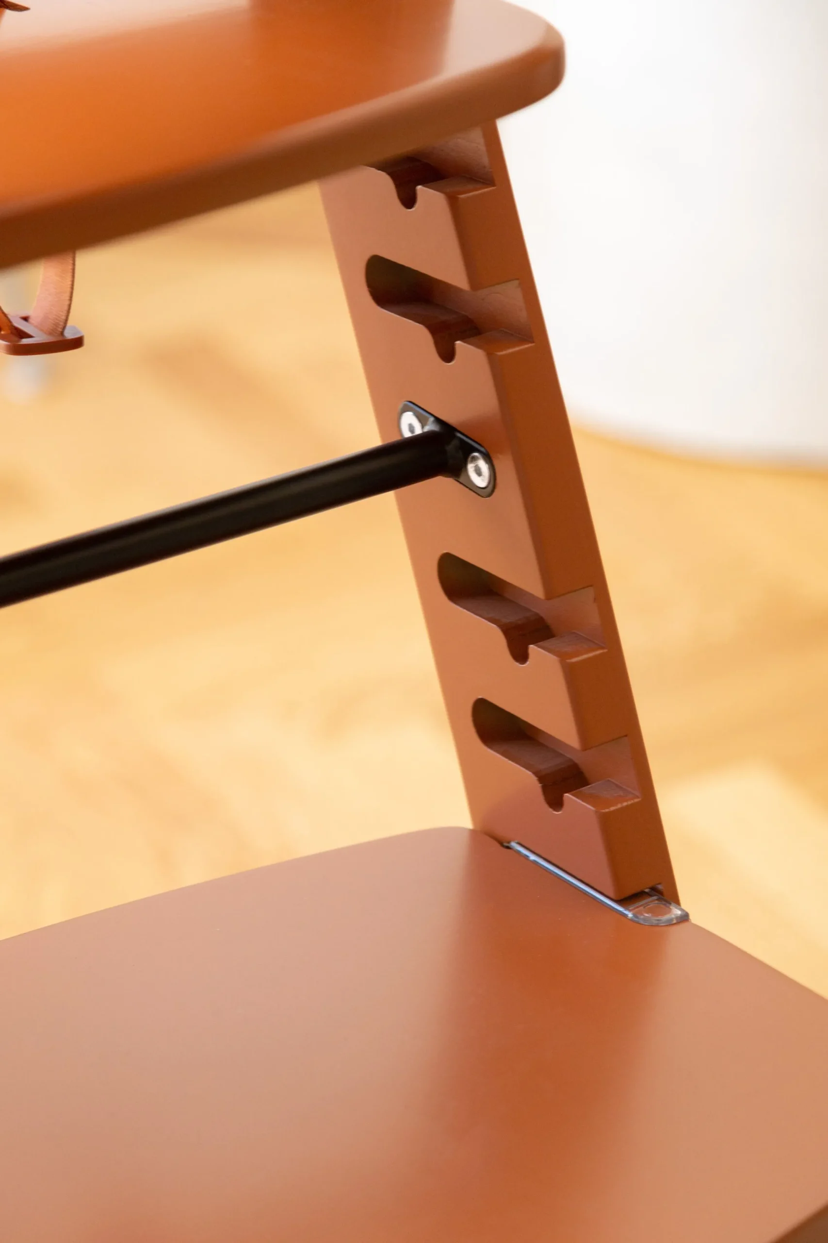 Childhome Evosit-EVOSIT Chaise Evolutive + Tablette - Rouille