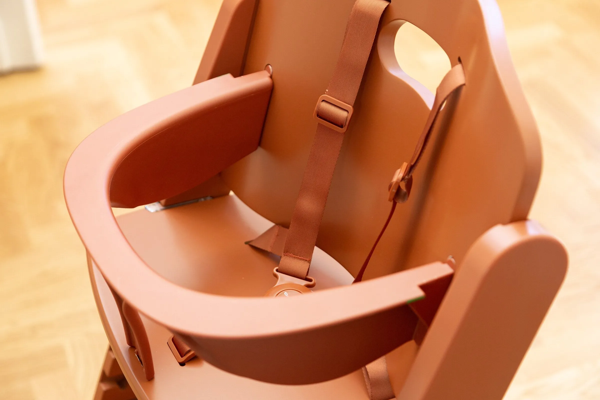 Childhome Evosit-EVOSIT Chaise Evolutive + Tablette - Rouille
