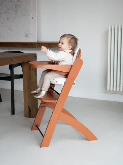 Childhome Evosit-EVOSIT Chaise Evolutive + Tablette - Rouille