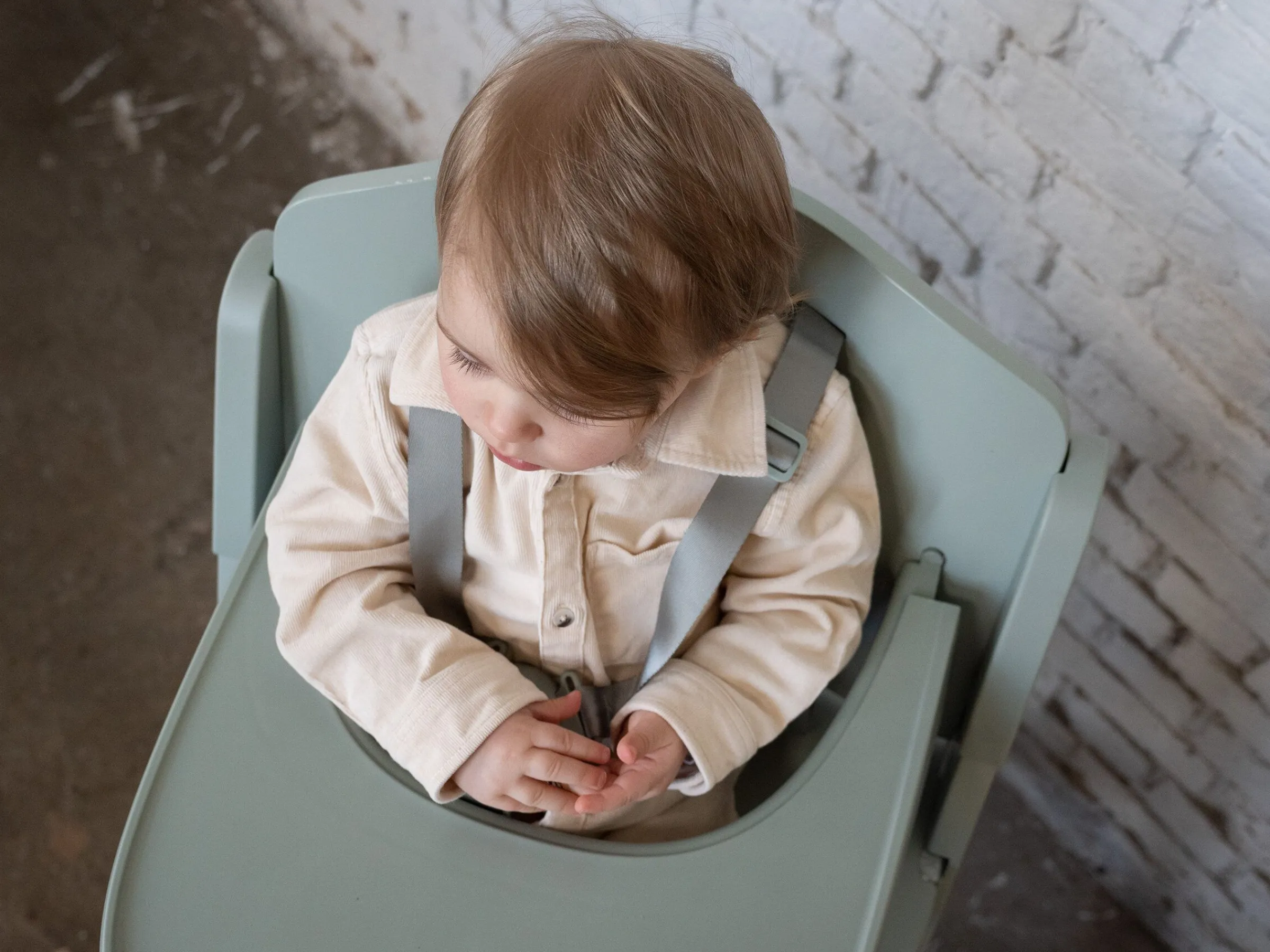 Childhome Evosit-EVOSIT Chaise Evolutive + Tablette - Menthe