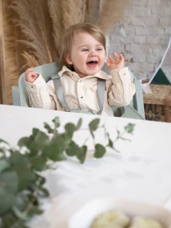 Childhome Evosit-EVOSIT Chaise Evolutive + Tablette - Menthe