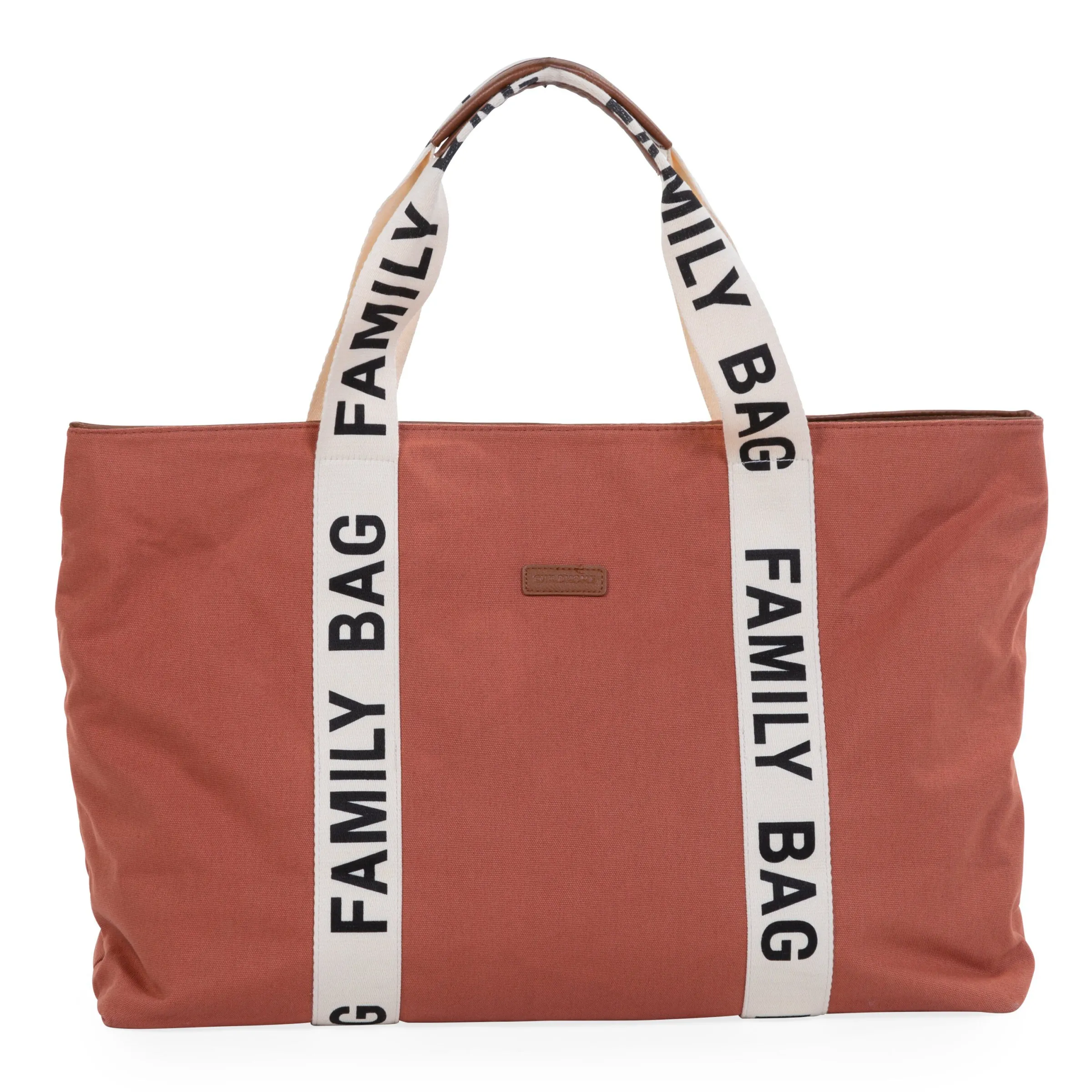 Childhome Signature Collection|Family Bag-Family Bag Sac A Langer - Signature - Canvas - Terracotta