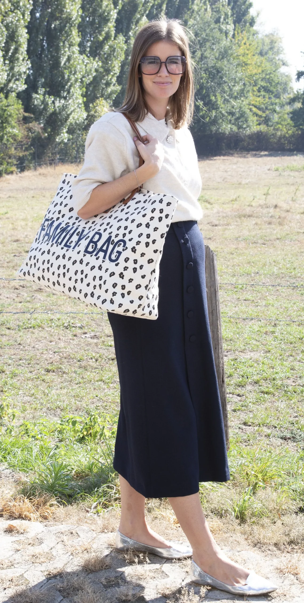 Childhome Family Bag|Family Bag-Family Bag Sac A Langer - Leopard