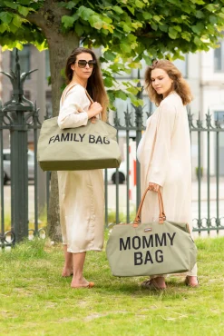 Childhome Family Bag|Family Bag-Family Bag Sac A Langer - Toile - Kaki