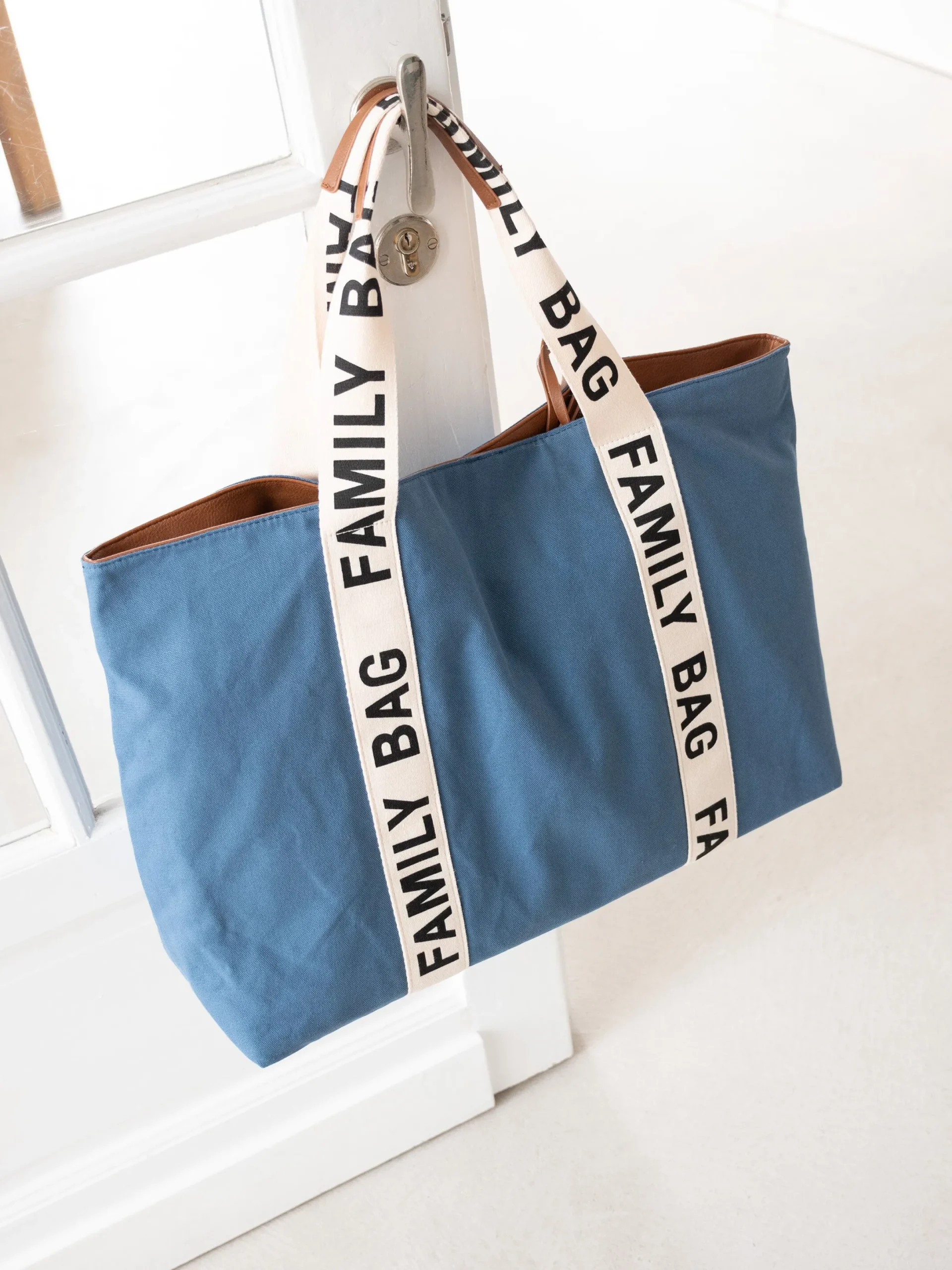 Childhome Signature Collection|Family Bag-Family Bag Sac A Langer - Signature - Canvas - Indigo
