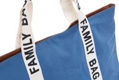 Childhome Signature Collection|Family Bag-Family Bag Sac A Langer - Signature - Canvas - Indigo