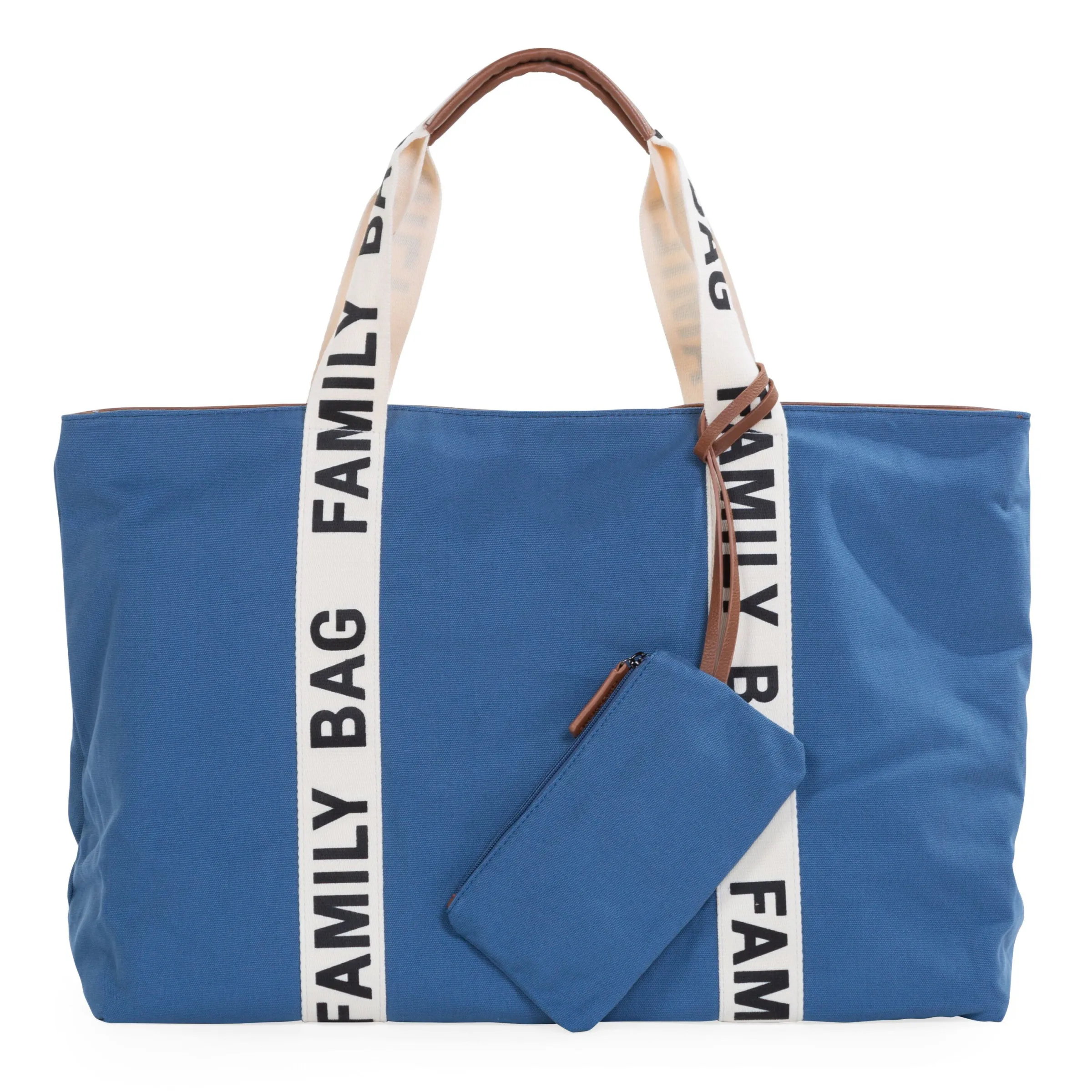 Childhome Signature Collection|Family Bag-Family Bag Sac A Langer - Signature - Canvas - Indigo