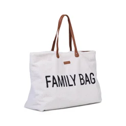Childhome Family Bag|Family Bag-Family Bag Sac A Langer - Teddy Ecru