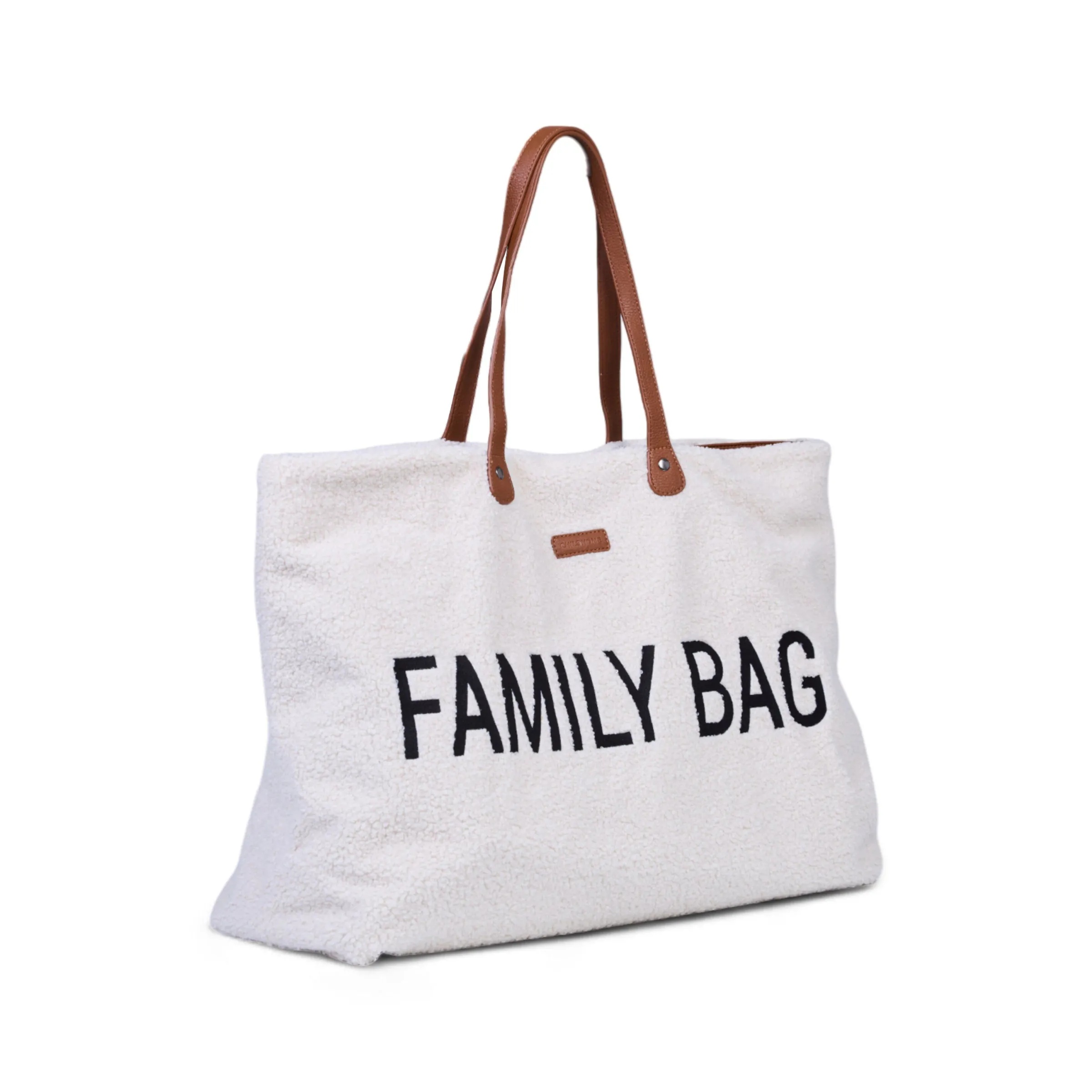 Childhome Family Bag|Family Bag-Family Bag Sac A Langer - Teddy Ecru