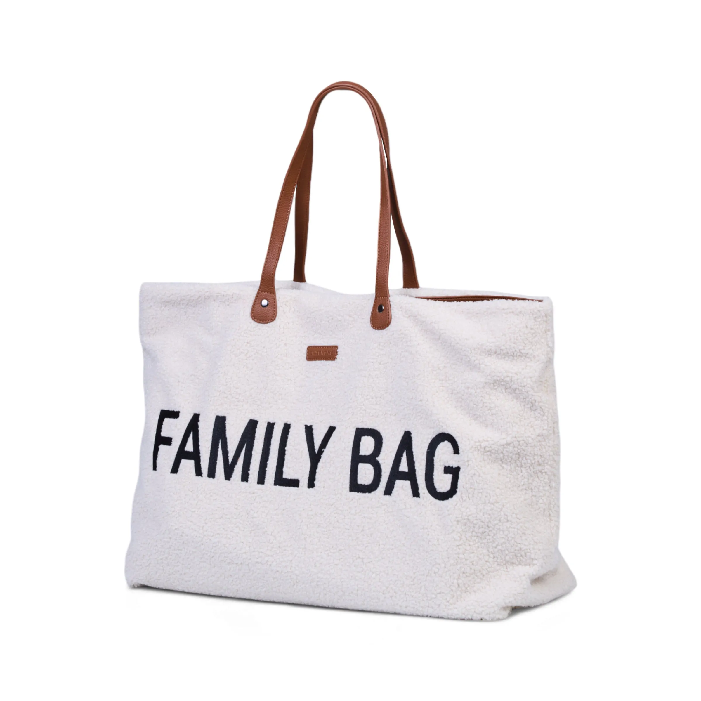 Childhome Family Bag|Family Bag-Family Bag Sac A Langer - Teddy Ecru