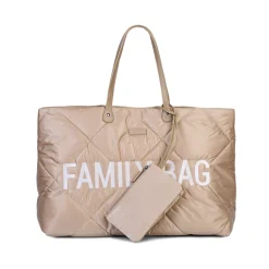 Childhome Family Bag|Family Bag-Family Bag Sac A Langer - Matelassé - Beige
