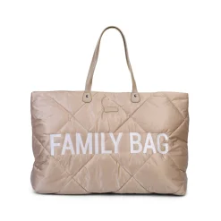 Childhome Family Bag|Family Bag-Family Bag Sac A Langer - Matelassé - Beige