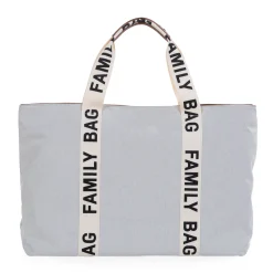 Childhome Signature Collection|Family Bag-Family Bag Sac A Langer - Signature - Canvas - Ecru