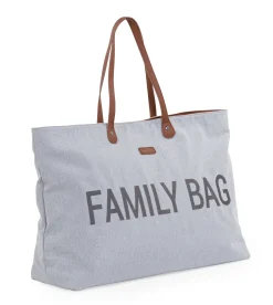 Childhome Family Bag|Family Bag-Family Bag Sac A Langer - Canvas - Gris